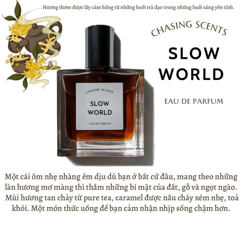 Nước Hoa Unisex Chasing Scents Slow World